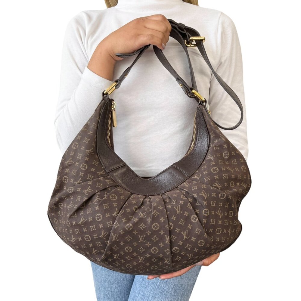 LOUIS VUITTON Vintage Monogram Rhapsody Crossbody Bag Brown Gold Canvas [106263] - Picture 2 of 14